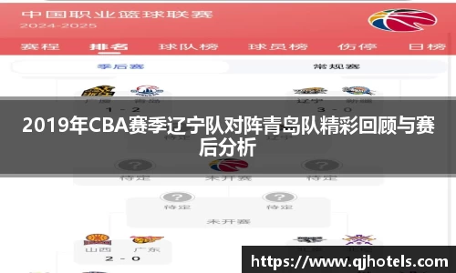2019年CBA赛季辽宁队对阵青岛队精彩回顾与赛后分析